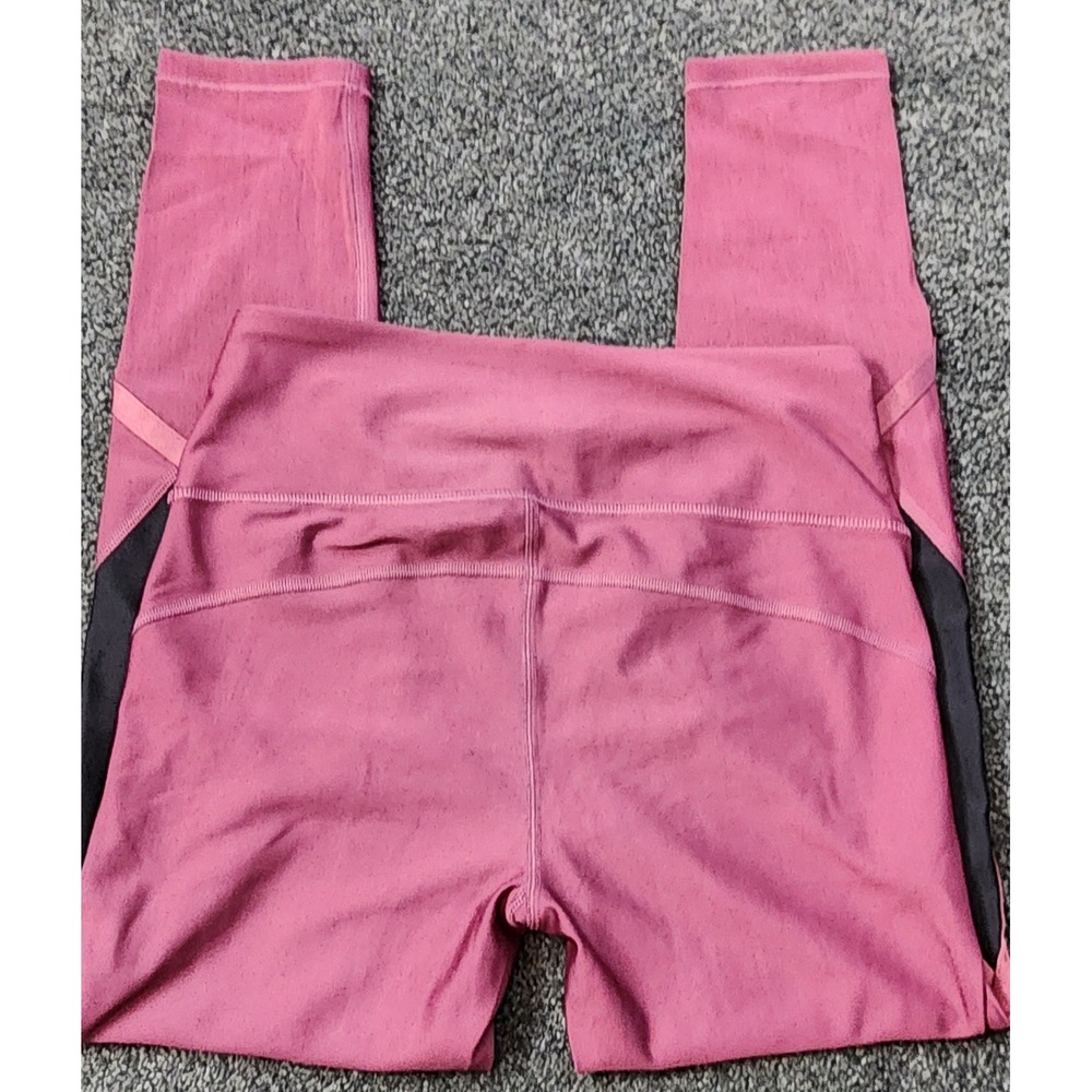 Under Armour Compression‎ Leggings HeatGear Athletic Black Pink Medium - Picture 4 of 6